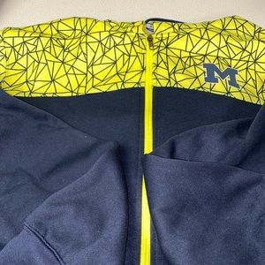 ‼️‼️SOLD‼️‼️ Men’s Stadium Athletics Track Jacket - 2XL- university of Michigan
